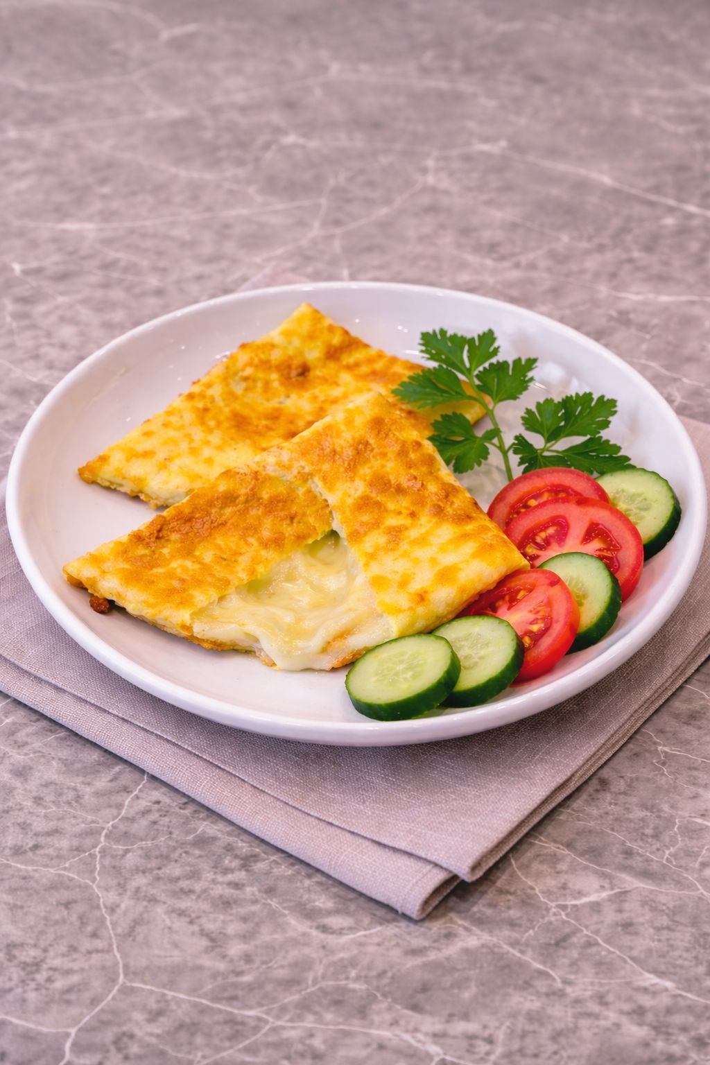 KAŞAR PEYNİRLİ OMLET